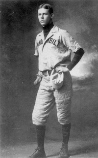 Grantland Rice as a young baseball player